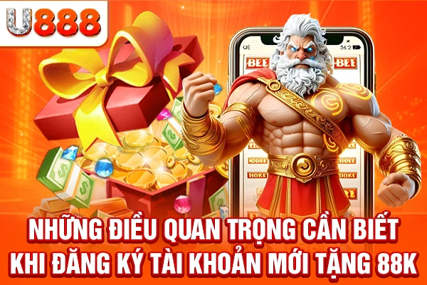 Những điều quan trọng cần biết khi đăng ký tài khoản mới tặng 88k